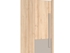 Picture of Black Red White Namek Corner Wardrobe Beech/White/Grey