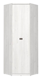 Show details for Black Red White Namur Wardrobe Light Siberian Larch