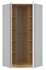 Picture of Black Red White Nandu Wardrobe Grey/Oak/White