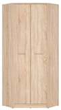 Show details for Black Red White Nepo Plus Wardrobe 197x79cm Sonoma Oak