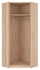 Picture of Black Red White Nepo Plus Wardrobe 197x79cm Sonoma Oak