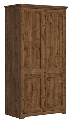 Picture of Black Red White Paras Wardrobe April Oak