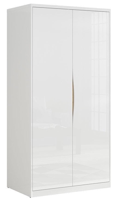 Picture of Black Red White Pori Wardrobe White