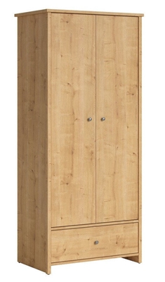 Picture of Black Red White Porto Wardrobe Burlington Oak