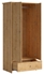 Picture of Black Red White Porto Wardrobe Burlington Oak