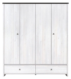 Show details for Black Red White Porto With Extra Shelves Larch Sibu/Pine Larico