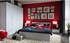 Picture of Black Red White Porto With Extra Shelves Larch Sibu/Pine Larico