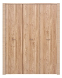 Show details for Black Red White Raflo Large Wardrobe Salev Walnut