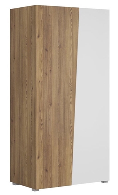 Picture of Black Red White Rauma Wardrobe White/Sibiu Larch