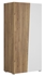 Picture of Black Red White Rauma Wardrobe White/Sibiu Larch