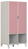 Show details for Black Red White Stanford Wardrobe Grey&Pink