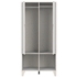 Picture of Black Red White Stanford Wardrobe Grey&White