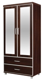 Show details for Bodzio Bodziosystem BS40 Wardrobe Walnut