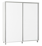 Show details for Bodzio SZP180 Sliding Wardrobe 180x210cm White