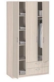 Show details for Borovichi Mebel Lotos 8.032 Wardrobe w / Mirror Beige