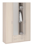 Show details for Borovichi Mebel Lotos 8.041 Wardrobe w/ Mirror Ash