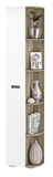 Show details for BTS Naomi SK-15 Wardrobe White/Canyon Oak