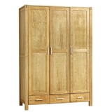 Show details for Home4you Chicago New Wardrobe 130x190cm Oak