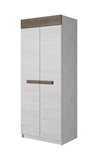 Show details for Idzczak Furniture Alaska 01 2D Wardrobe Northland / Truffle