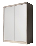 Show details for Idzczak Furniture Bono BIS Wardrobe 160cm Sonoma Oak / White