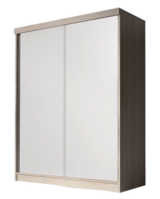 Picture of Idzczak Furniture Bono BIS Wardrobe 160cm Sonoma Oak / White