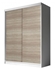 Picture of Idzczak Furniture Bono BIS Wardrobe 160cm White / Sonoma Oak