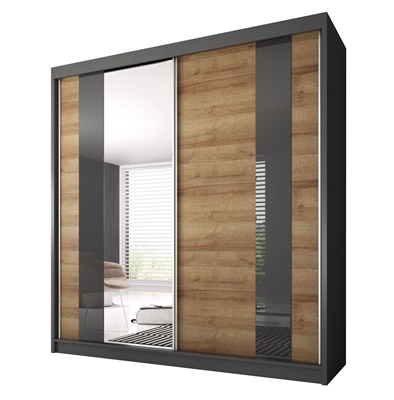 Picture of Idzczak Furniture Malmo 15 2D Wardrobe Riviera Oak