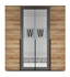 Picture of Idzczak Furniture Malmo 21 4D Wardrobe Riviera Oak