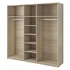 Picture of Idzczak Furniture Milan 5D Wardrobe Sonoma Oak / White