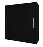 Show details for Idzczak Furniture Rico 2D Wardrobe Black