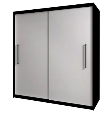 Picture of Idzczak Meble Rico 2D Wardrobe Sonama Black/White