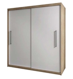 Show details for Idzczak Meble Rico 2D Wardrobe Sonoma Oak/White