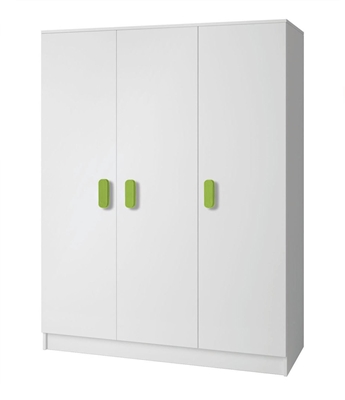 Picture of Idzczak Furniture Smyk 19 3D Wardrobe White / Green