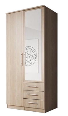 Picture of Idzczak Furniture Szantal 2D Wardrobe Sonoma Oak