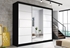 Picture of Idzczak Furniture Wardrobe Alba Black / White