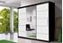 Picture of Idzczak Furniture Wardrobe Alba Black / White