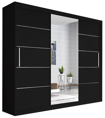 Picture of Idzczak Furniture Wardrobe Alba Black