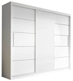 Show details for Idzczak Furniture Wardrobe Alba II White