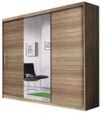 Show details for Idzczak Furniture Wardrobe Alba Sonoma Oak