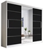 Picture of Idzczak Meble Wardrobe Alba White / Black