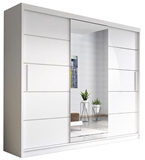 Show details for Idzczak Furniture Wardrobe Alba White