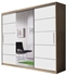 Picture of Idzczak Furniture Wardrobe Astra Sonoma Oak / White