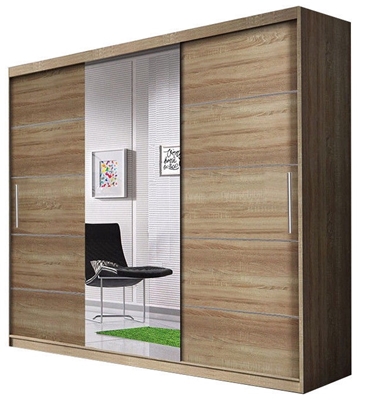 Picture of Idzczak Furniture Wardrobe Astra Sonoma Oak