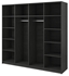 Picture of Idzczak Furniture Wardrobe Fabio Norwegian Black Pine