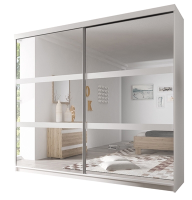 Picture of Idzczak Furniture Wardrobe Multi 10 183cm White