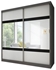 Picture of Idzczak Furniture Wardrobe Multi 2 183 Graphite / White