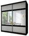 Picture of Idzczak Meble Wardrobe Multi 2 203 Black/White