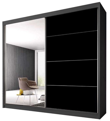 Picture of Idzczak Furniture Wardrobe Multi 31 183 Graphite / Black