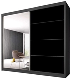 Show details for Idzczak Furniture Wardrobe Multi 31 203 Graphite / Black