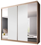 Show details for Idzczak Furniture Wardrobe Multi 38 Sonoma Oak / White